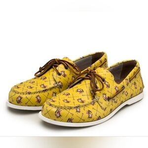 Froats THE MARYLANDER Yellow Crab Boat Shoes